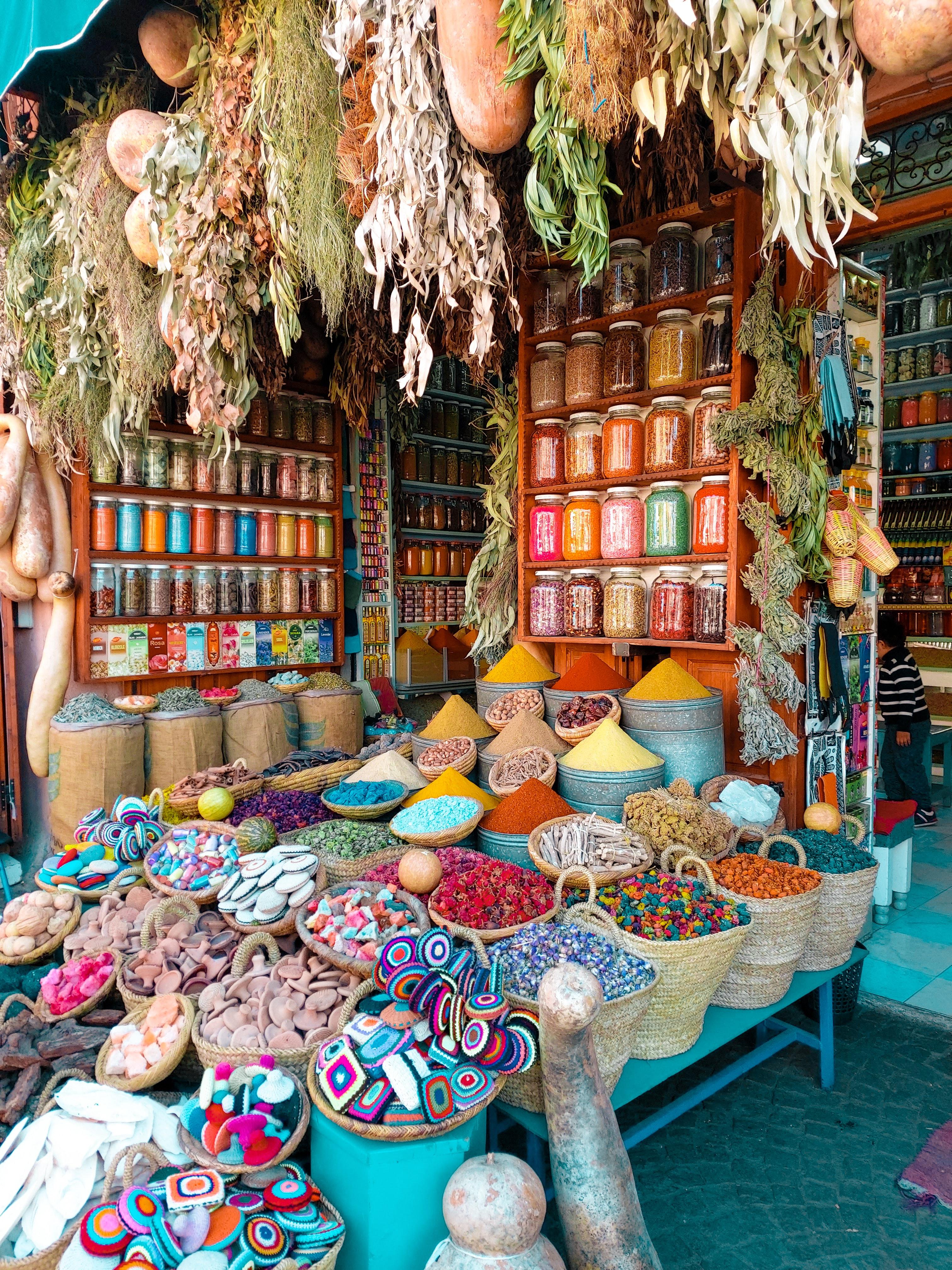 Art Palace Suites & Spa Касабланка Экстерьер фото A spice shop in Morocco
